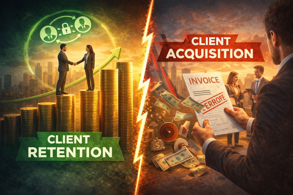 Retention First: Why Keeping a Client Beats Winning a New One